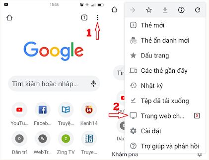 Cách sử dụng zalo web trên điện thoại Android